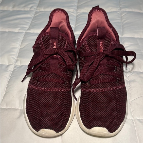 Adidas Womens Cloudfoam Pure
B43675 Red Running Shoes
Sneakers Size 6.5 - Picture 4 of 11